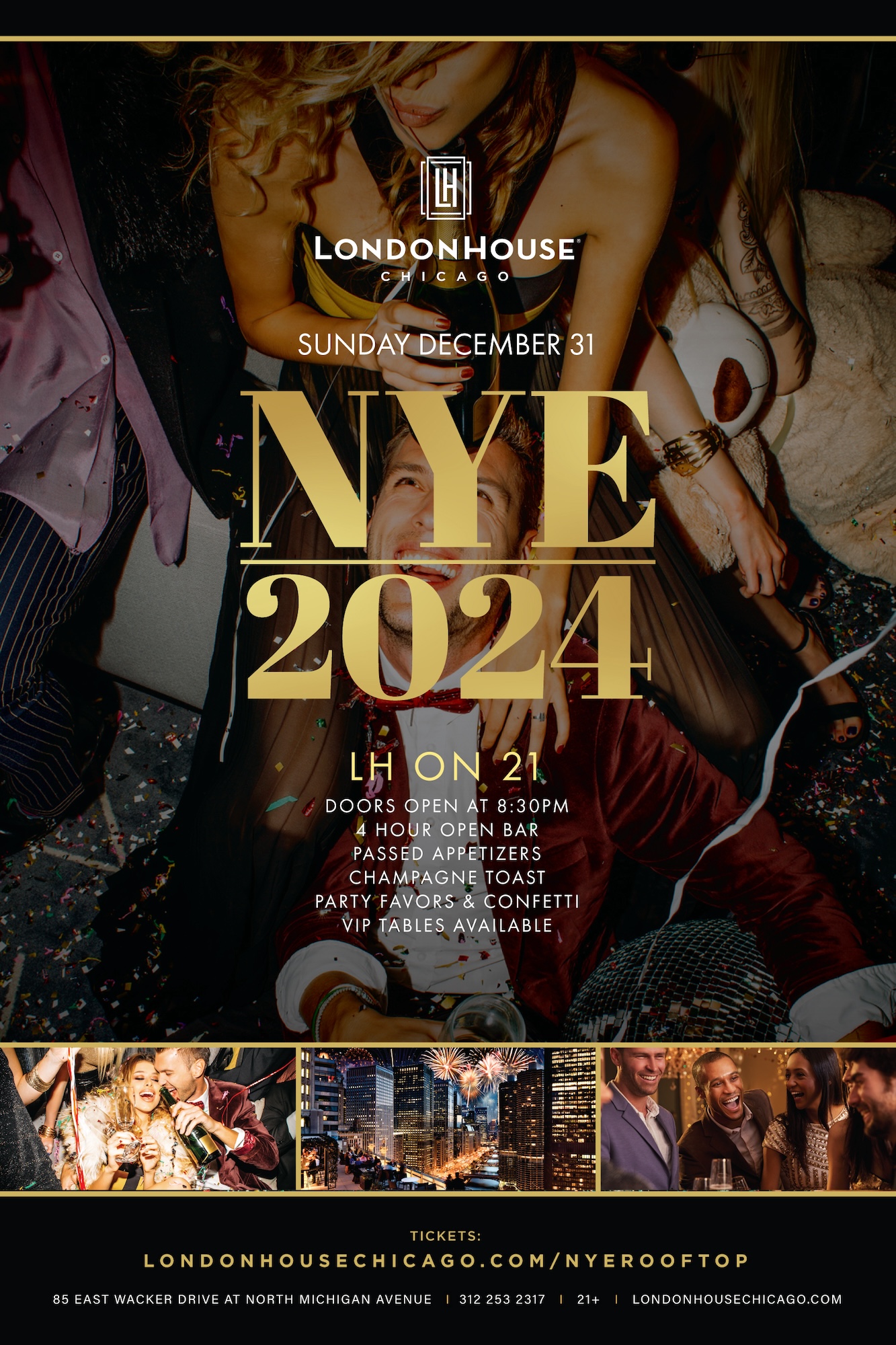 New Year's Eve at LondonHouse Chicago